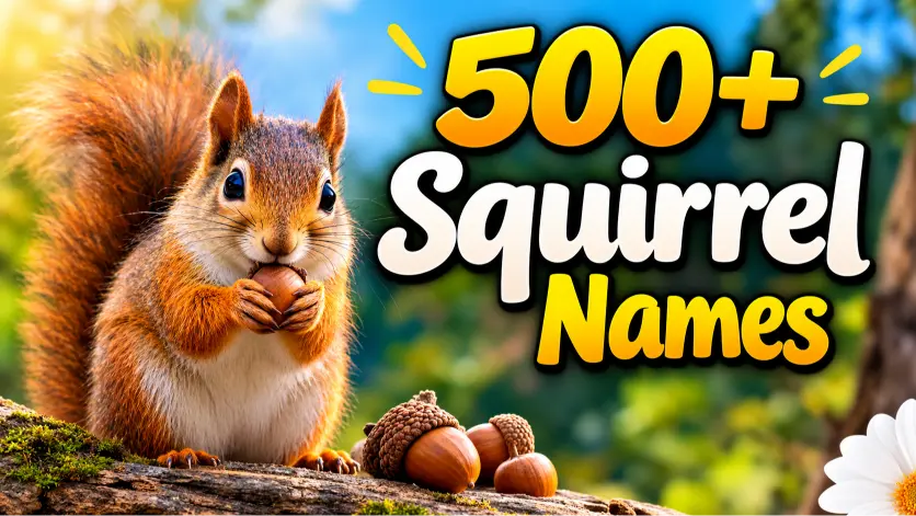 Squirrel Names