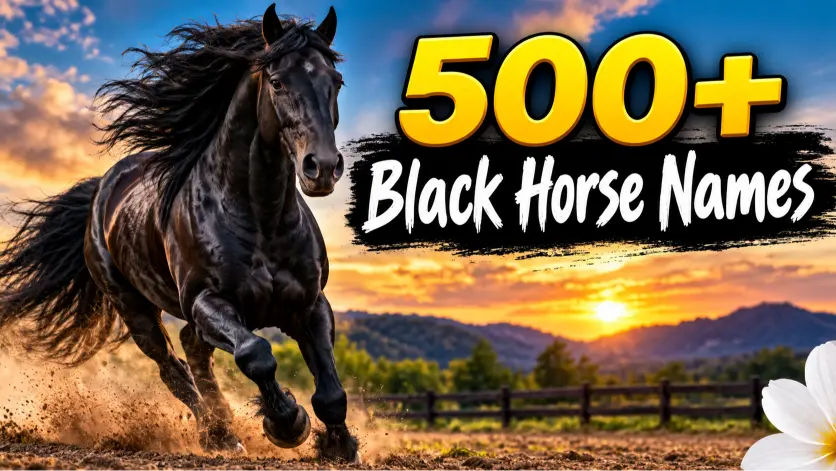 Black Horse Names