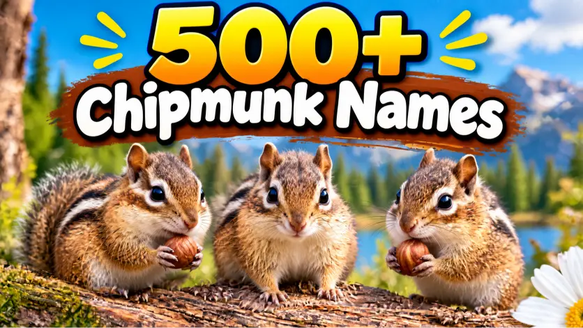Chipmunk Names