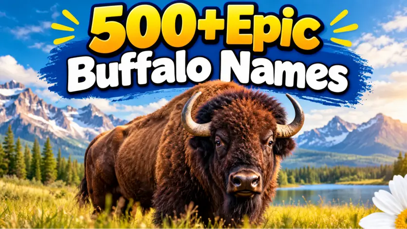 Epic Buffalo Names