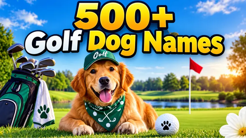 Golf Dog Names