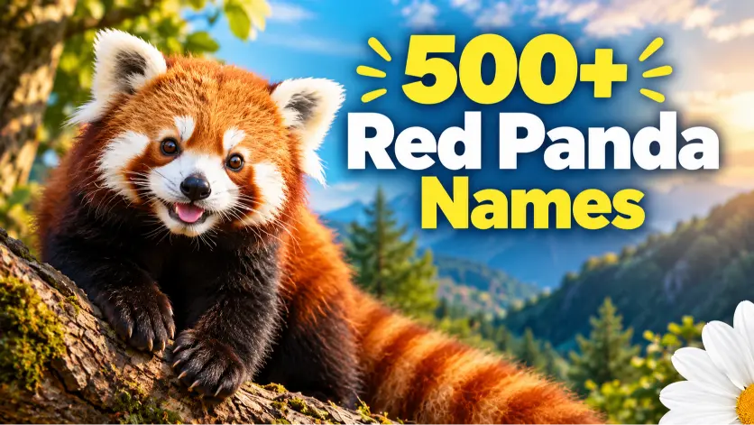 Red Panda Names