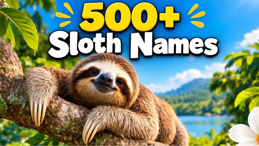 Sloth Names