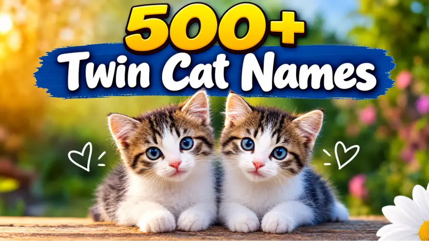 Twin Cat Names